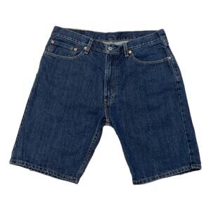 Levi’s 505 Dark Blue Denim Shorts